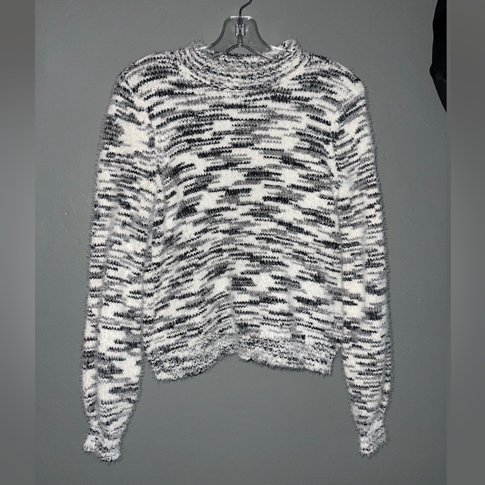 Women’s Fuzzy Long Sleeve Shirt